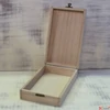 Kép 2/2 - Fa doboz hosszúkás natúr 20x12x5cm-es csatos zárral GRAVÍROZHATÓ! CRL3180