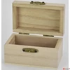 Kép 2/2 - Fa doboz kicsi ládika natúr 9x5,5x5cm-es csatos zárral GRAVÍROZHATÓ! CRL1017