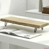 Kép 3/3 - Tálca fa, asztali pad dekor asztali catering szett lakozott 22cmx50cmx3cm sdkae