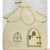 Kép 1/2 - Fa tündér házikó 24x20cm - ablakkal és ajtóval