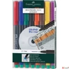 Kép 1/2 - Faber-Castell alkoholos filc 1513 F fóliaíró filc, 0,6mm 8db . 151309