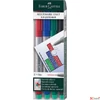 Kép 2/2 - Faber-Castell filckészlet 1514 F fóliaíró filc 4db . 0,6mm rostiron 151404