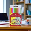 Kép 2/2 - Faber-Castell filctoll készlet készlet 10db Grip neon/pasztell (5-5db) 155312