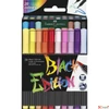 Kép 1/2 - Faber-Castell filctollkészlet 20db-os, Black Edition fekete test