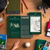 Kép 3/3 - Faber-Castell grafitceruza 9000 Design szett 12db 5H-5B AG-Castell fémdobozban 119064