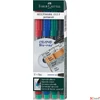 Kép 2/2 - Faber-Castell alkoholos filc 1513 F fóliaíró filc, 0,6mm 4db . 151304