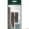 Kép 1/2 - Faber-Castell szénceruza Pitt faszén készlet 10db blister. AG-Pitt 112996