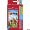 Kép 1/2 - Faber-Castell színes ceruza 12+3db os FC- készlet várak bicolor 120112+3 110312