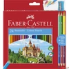 Kép 1/2 - Faber-Castell színes ceruza 24+3db ceruza készlet vár várak törésállóheggyel 110324