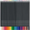 Kép 2/2 - Faber-Castell színes ceruza 24db-os Black Edition fekete test 116424