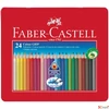 Kép 1/3 - Faber-Castell színes ceruza 24db-os Grip Akvarell fémdobozban háromszög ceruza test 112423 112423