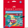 Kép 2/2 - Faber-Castell színes ceruza 48db Akvarell + ecset. 114448
