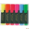 Kép 1/2 - Faber-Castell szövegkiemelő 6db Textliner 1548 paper/copy/fax Highlighter. 154806