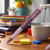 Kép 3/3 - Faber Castell golyóstoll POLY BALL VIEW rózsa árnyékok test XB-s heggyel BL.