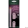 Kép 1/2 - Faber Castell grafitceruza 2db-os SPARKLE + Sleeve hegyező Sleeve radír rózsa árnyékok/almásszürke