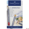Kép 1/2 - Faber-Castell művészceruza 12db AG-ceruza Goldfaber aquarell fém dobozban 114612