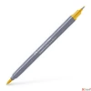 Kép 1/2 - Faber Castell művész filctoll AG-Kétvégű aquarell filctoll nápolyisárga 185 Goldfaber Aqua 164685