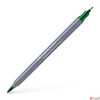 Kép 1/3 - Faber Castell művész filctoll AG-Kétvégű aquarell filctoll smaragdzöld 163 Goldfaber Aqua