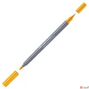 Kép 1/3 - Faber Castell művész filctoll AG-Kétvégű aquarell filctoll sötét krómsárga 109 Goldfaber Aqua