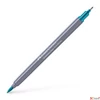 Kép 1/3 - Faber Castell művész filctoll AG-Kétvégű aquarell filctoll világos kobalt türkiz 154 Goldfaber Aqua
