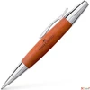 Kép 1/2 - Faber-Castell nyomósiron FC-Töltőceruza E-motion körtefa/krómozot t fém test barna csavar mechanikával 138