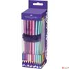 Kép 1/2 - Faber-Castell színes ceruza 20db SPARKLE + SPARKLE lila grafitcer Sleeve mini hegyező tekercses tolltartób