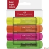 Kép 1/2 - Faber Castell szövegkiemelő készlet 4db-os 1546 fluoreszkáló 2024