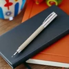 Kép 3/3 - Faber-Castell töltőtoll Ambition OpArt nemesgyantatest fehér homok M 149620