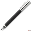 Kép 1/2 - Faber-Castell töltőtoll GVFC-Töltőtoll Tamitio lakozott fekete F 141501