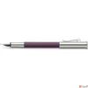 Kép 2/2 - Faber Castell töltőtoll GVFC Guilloche ródium bevonatú liláskék M-es heggyel 145260