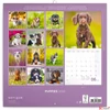 Kép 2/2 - Falinaptár 2025 Puppies lemeznaptár 30×30cm Realsystem 2025 kollekció!