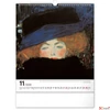 Kép 12/13 - Falinaptár 2026 Gustav Klimt 6087-GK spirálos 30x34cm Realsystem 2026 kollekció!