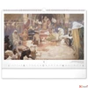 Kép 6/13 - Falinaptár 2026 Alphonse Mucha 6092-SL 64x42cm Realsystem 2026 kollekció!