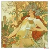 Kép 11/14 - Falinaptár 2026 Alphonse Mucha lemeznaptár 30×30cm Realsystem 2026 kollekció!