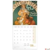 Kép 2/14 - Falinaptár 2026 Alphonse Mucha lemeznaptár 30×30cm Realsystem 2026 kollekció!