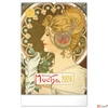 Kép 1/13 - Falinaptár 2026 Alphonse Mucha spirálos 33×46cm Realsystem 2026 kollekció!