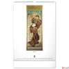 Kép 10/13 - Falinaptár 2026 Alphonse Mucha spirálos 33×46cm Realsystem 2026 kollekció!