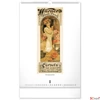 Kép 3/13 - Falinaptár 2026 Alphonse Mucha spirálos 33×46cm Realsystem 2026 kollekció!