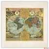 Kép 4/14 - Falinaptár 2026 Antique Maps 6097-AN lemeznaptár 30x30 cm Realsystem 2026 kollekció!