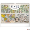 Kép 1/13 - Falinaptár 2026 Antique Maps, 48×33 cm Realsystem 2026 kollekció!