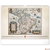 Kép 11/13 - Falinaptár 2026 Antique Maps, 48×33 cm Realsystem 2026 kollekció!