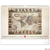 Kép 7/13 - Falinaptár 2026 Antique Maps, 48×33 cm Realsystem 2026 kollekció!