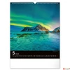 Kép 6/13 - Falinaptár 2026 Aurora Boreali 6087-AB spirálos 30×34 cm Realsystem 2026 kollekció!