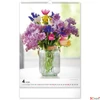 Kép 5/13 - Falinaptár 2026 Bouquets spirálos 33×46cm Realsystem 2026 kollekció!