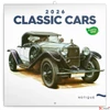 Kép 1/14 - Falinaptár 2026 Classic Cars 6097-CC lemeznaptár 30×30cm Realsystem 2026 kollekció!