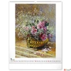 Kép 2/13 - Falinaptár 2026 Claude Monet spirálos 48×56cm Realsystem 2026 kollekció!