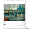 Kép 3/13 - Falinaptár 2026 Claude Monet spirálos 48×56cm Realsystem 2026 kollekció!