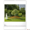 Kép 5/13 - Falinaptár 2026 Claude Monet spirálos 48×56cm Realsystem 2026 kollekció!