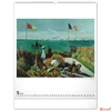 Kép 6/13 - Falinaptár 2026 Claude Monet spirálos 48×56cm Realsystem 2026 kollekció!