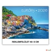 Kép 1/14 - Falinaptár 2026 Európa magyar névnapokkal 46x32cm Realsystem 2026 kollekció!